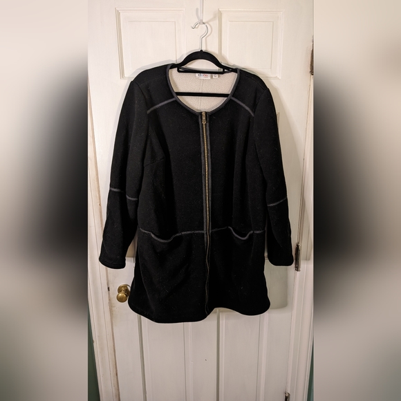 Dia & Co Jackets & Blazers - Dia & Co Sherpa Jacket 2x